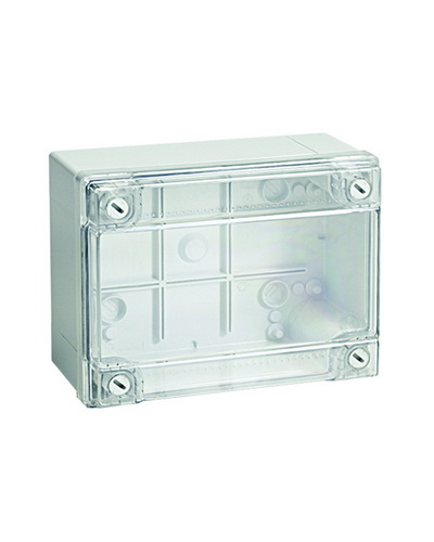 Коробка ответвительная с гладкими стенками IP56, 300х220х120 (54320). Коробка ответвительная с гладкими стенками и прозрачной крышкой. ДКС в Королеве