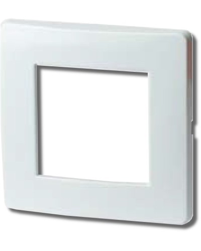 Рамка на 2 модуля (одноместная), белая (75010W): Рамка одноместная, Brava в Королеве