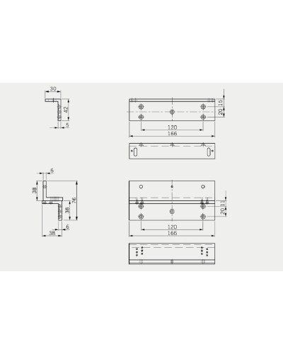 L+Z кронштейн для EMC 1200 ALH. L+Z кронштейн для EMC 1200 ALH. dormakaba в Королеве