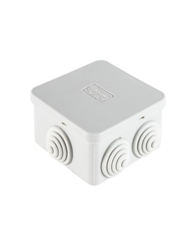 Коробка JBS070 70х70х40, 6 вых., IP44, серая (44056). Коробка монтажная. Экопласт в Королеве