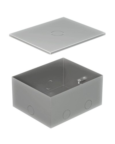 Коробка металлическая с крышкой для заливки в пол BOX/4 (70141): Коробка металлическая с крышкой для заливки в пол 159,6х133,6х75 мм, для люков 70040 в Королеве