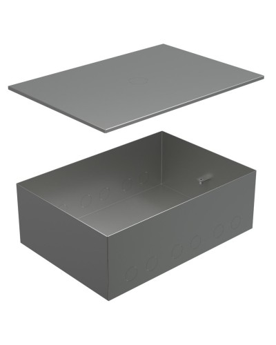 Коробка металлическая с крышкой для заливки в пол BOX/6-8 (70161): Коробка металлическая с крышкой для заливки в пол 249,6х167,6х75мм, для люков 70062, 70082 в Королеве
