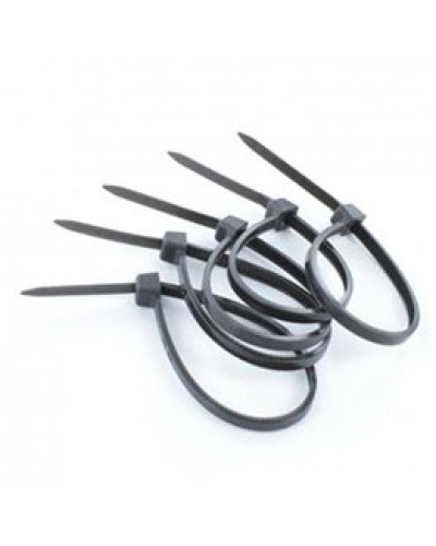 Хомут кабельный 7,6х450, черный (100 шт) (45455BL). Хомут. Экопласт в Королеве