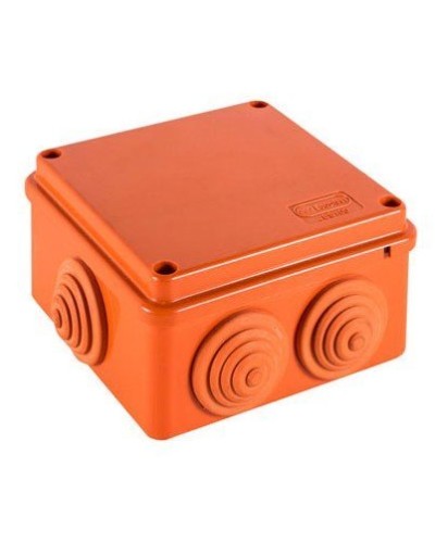 Коробка JBS100 100х100х55, 6 вых., 9P, (0,15-2,5мм²) (43417HF). Коробка монтажная, огнестойкая, без галогена. Экопласт в Королеве