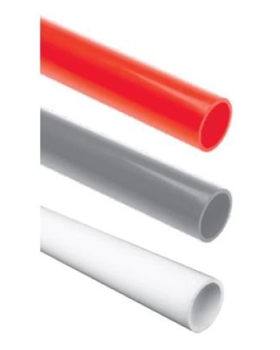 Ecoplast труба АБС гладкая, для аспирационной системы, D25, красная (25025-RD). Труба для аспирационной системы. Экопласт в Королеве