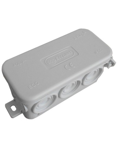 Коробка JBL090 90х42х40, 10 вых., IP55, белая (44055W-1). Коробка монтажная. Экопласт в Королеве