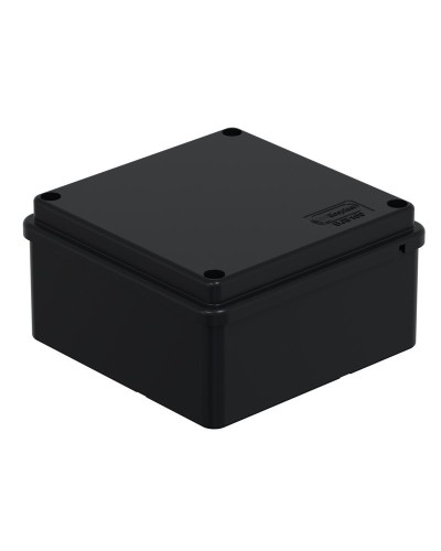 Коробка BJB/JBS100 100х100х55, IP56, черная (44057BL-1). Коробка монтажная. Экопласт в Королеве