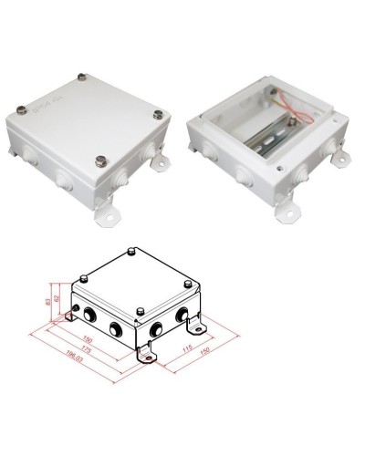 КМ IP55-1515. Коробка монтажная электротехническая. Гефест в Королеве