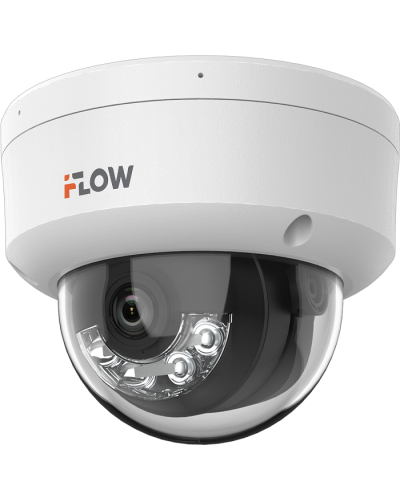 F-IC-2442C2MS(4мм). Бюджетная IP-видеокамера купольная. i-FLOW в Королеве