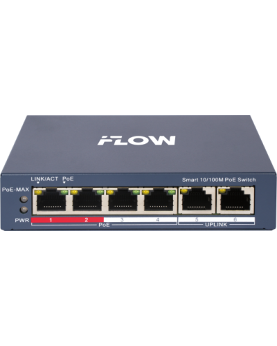 F-SW-EM206POE-VM. Коммутатор с POE. i-FLOW в Королеве