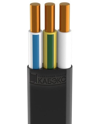 ВВГ-Пнг(А)-LS 3х4 ОК (N PE) 0,66кВ Кабэкс (ТХМ00070641). Кабель силовой, не распространяющий горение, не содержащих галогенов. Кабэкс в Королеве