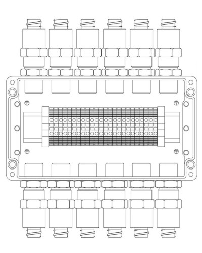 КВМК 2401. Коробка коммутационная взрывозащищенная. Компания СМД в Королеве