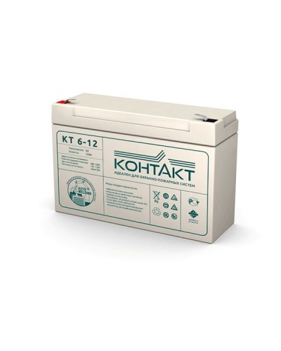Контакт КТ 6-12. Аккумулятор герметичный свинцово-кислотный. Контакт в Королеве