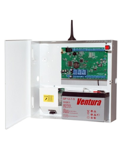 S632-2GSM-BK25-W (S632-2GSM-BK), Бокс-комплект под 7Ач, белый. Устройство оконечное объектовое приемно-контрольное c GSM коммуникатором. Проксима в Королеве