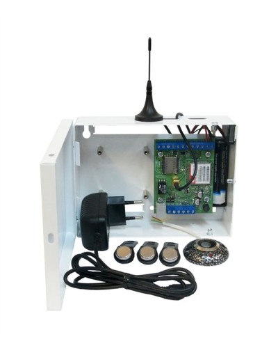 S400L-2GSM-BK12-W-li Kit Нано LAN клеммники (li-ion АКБ 2800мАч, цвет белый). Устройство оконечное объектовое приемно-контрольное c GSM и LAN коммуникаторами. Проксима в Королеве