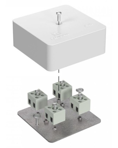 Коробка огнестойкая 75х75х30 (40-0450-FR2.5-8). Коробка огнестойкая для открытой установки. Промрукав в Королеве