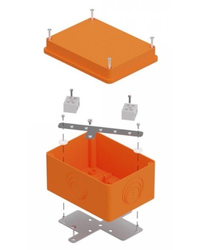 Коробка огнестойкая 150х110х90 E15-E120 для о/п (40-0351-FR10.0-4). Коробка огнестойкая для открытой установки. Промрукав в Королеве