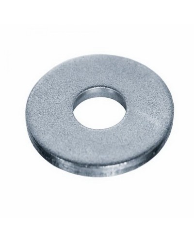 Шайба с широкими полями (кузовная) оцинкованная M12 (DIN 9021) (100 шт) (PR08.3927). Шайба с широкими полями. Промрукав в Королеве