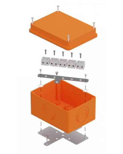 Коробка огнестойкая 150х110х90 E15-E120 для о/п (40-0351-FR1.5-10). Коробка огнестойкая для открытой установки. Промрукав в Королеве