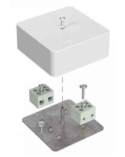 Коробка огнестойкая 75х75х30 (40-0450-FR1.5-4). Коробка огнестойкая для открытой установки. Промрукав в Королеве