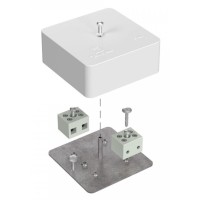Коробка огнестойкая 75х75х30 (40-0450-FR2.5-4). Коробка огнестойкая для открытой установки. Промрукав