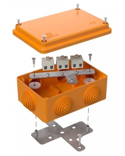 Коробка огнестойкая 120х80х50 (40-0340-FR1.5-6). Коробка огнестойкая для открытой установки. Промрукав в Королеве