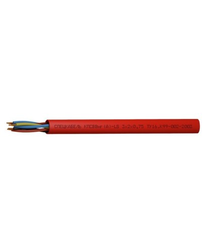 КПСВВнг(А)-LS 4х2х1,5 (Спецкабель). Кабель симметричный для систем сигнализации и управления, групповой прокладки, с пониженным дымо- и газовыделением. Спецкабель в Королеве