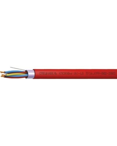 КПСВЭВнг(А)-LS 2х2х1,5 (Спецкабель). Кабель для систем пожарной и охранной сигнализации, с пониженным дымо- и газовыделением. Спецкабель в Королеве