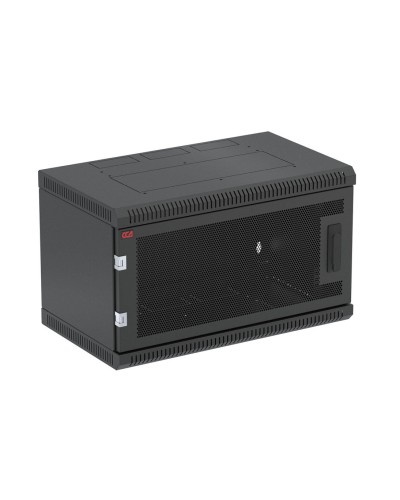 ШТ-НСр-6U-600-650-П-Ч (130411-01834). Шкаф телекоммуникационный 19 настенный 6U. ССД (Связьстройдеталь) в Королеве