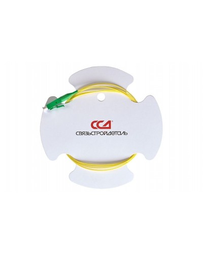 ШОС-SM/0.9 мм-LC/APC-p/t -1.0м (130201-03690). Пигтейл оптический. ССД (Связьстройдеталь) в Королеве