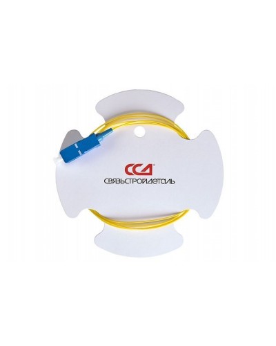 ШОС-SM/0.9 мм-SC/UPC-p/t -1.0м (130201-02538). Пигтейл оптический. ССД (Связьстройдеталь) в Королеве