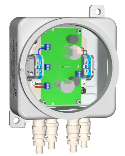 БПУ-2-220VAC-24VDC/2,0A ВБ. Блок питания уличный взрывозащищенный. Тахион в Королеве