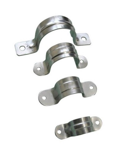 Скоба двухлапковая D21-22 (100 шт) (zeta41615) СД 21-22. Скоба металлическая двухлапковая. ЗЭТА в Королеве